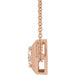 Lab-Grown Diamond Geometric Necklace