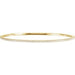 Lab-Grown Diamond Accented Bangle Bracelet