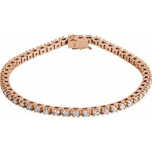 Lab-Grown Diamond Line Bracelet - Style 67396