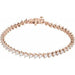 Lab-Grown Diamond Line Bracelet - Style 67501