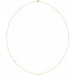 Lab-Grown Diamond Bezel-Set Station Necklace