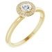 Ladies Natural Diamond Ring (I1, G-H) — 14K Yellow Gold