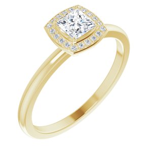 Ladies Natural Diamond Ring (I1, G-H) — 14K Yellow Gold