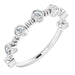 Ladies Natural Diamond Ring (I1, G-H) — Sterling Silver