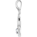 Lab-Grown Diamond Infinity-Inspired Pendant