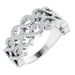 Ladies Natural Diamond Inifinity-Inspired Ring (SI2-SI3, G-H) — Platinum