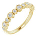 Ladies Natural Diamond Ring — 14K Yellow Gold