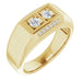 Ladies Natural Diamond Ring (I1, G-H) — 14K Yellow Gold