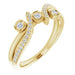 Ladies Natural Diamond Ring (I1, G-H) — 14K Yellow Gold