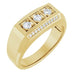 Ladies Natural Diamond Ring (I1, G-H) — 14K Yellow Gold
