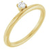 Ladies Natural Diamond Stackable Ring (I1, G-H) — 14K Yellow Gold