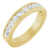 Ladies Natural Diamond Anniversary Band (Si2-Si3, G-H) — 14K Yellow Gold