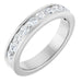 Ladies Natural Diamond Anniversary Band (Si2-Si3, G-H) — 14K White Gold