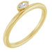 Ladies Natural Diamond Stackable Ring (I1, GHI) — 14K Yellow Gold