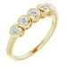 Ladies Natural Diamond Ring (I1, G-H) — 14K Yellow Gold