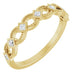 Ladies Natural Diamond Stackable Ring (I1, G-H) — 14K Yellow Gold