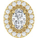 Ladies Natural Diamond Pendant (I1, G-H) — 14K Yellow Gold
