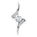 Ladies Natural Diamond Pendant (Si2-Si3, G-H) — Platinum