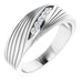 Ladies Natural Diamond Ring (SI2-SI3, G-H) — Platinum