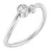 Ladies Natural Diamond Ring (SI2-SI3, G-H) — Platinum