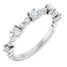 Ladies Natural Diamond Ring (I1, G-H) — Platinum