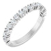 Ladies Natural Diamond Anniversary Band (SI2-SI3, G-H) — Platinum