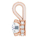 Lab-Grown Diamond Accented Hidden Halo-Style Pendant
