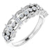 Ladies Natural Diamond Ring (SI2-SI3, G-H) — Platinum