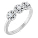 Ladies Natural Diamond Anniversary Band (SI2-SI3, G-H) — Platinum