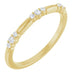 Ladies Natural Diamond Stackable Ring (I1, G-H) — 14K Yellow Gold