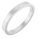 Ladies Natural Diamond Family Stackable Ring (I1, G-H) — Sterling Silver