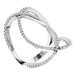 Ladies Natural Diamond Ring (I1, H+) — 14K White Gold