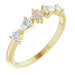 Ladies Natural Diamond Stackable Ring (SI2-SI3, GHI) — 14K Yellow Gold