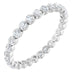 Ladies Natural Diamond Eternity Band Size 7.5 (Si2-Si3, G-H) — Platinum