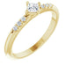 Ladies Natural Diamond Stackable Ring (I1, G-H) — 14K Yellow Gold