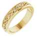 Ladies Natural Diamond Eternity Band Size 4.5 (Si2-Si3, G-H) — 14K Yellow Gold