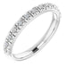 Ladies Diamond Stackable Ring (SI2-SI3, G-H) — Platinum