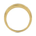 MEN'S BAND 0.25CT ROUND DIAMOND 10K YELLOW GOLD