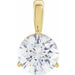 Lab-Grown Diamond Solitaire Pendant - Style 23559