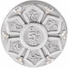 Ladies Natural Diamond Mantra Pendant (Si2-Si3, G-H) — Platinum