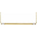 Ladies Natural Diamond Bar Necklace (Si2-Si3, Ghi) — 14K Yellow Gold