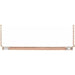 Ladies Natural Diamond Bar Necklace (Si2-Si3, Ghi) — 14K Rose Gold