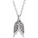 Ladies Natural Diamond Angel Wings Necklace (SI2-SI3, G-H) — Platinum