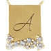 Ladies Natural Diamond Engravable Necklace Center (I1, G-H) — 14K Yellow Gold