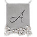 Ladies Natural Diamond Engravable Necklace Center (I1, G-H) — 14K White Gold