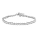 LADIES BRACELET 2.00CT ROUND DIAMOND 14K WHITE GOLD