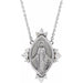 Ladies Natural Diamond Miraculous Necklace (Si2-Si3, G-H) — Platinum
