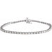 Lab-Grown Diamond Line Bracelet - Style 653702