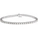 Lab-Grown Diamond Line Bracelet - Style 653702