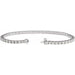 Lab-Grown Diamond Line Bracelet - Style 653702
